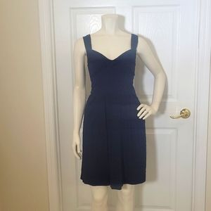 Lilly Pulitzer navy blue midi dress size 6
